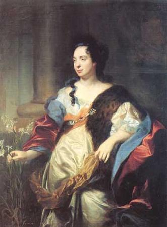 Hyacinthe Rigaud Portrait of Marie Cadenne oil painting image